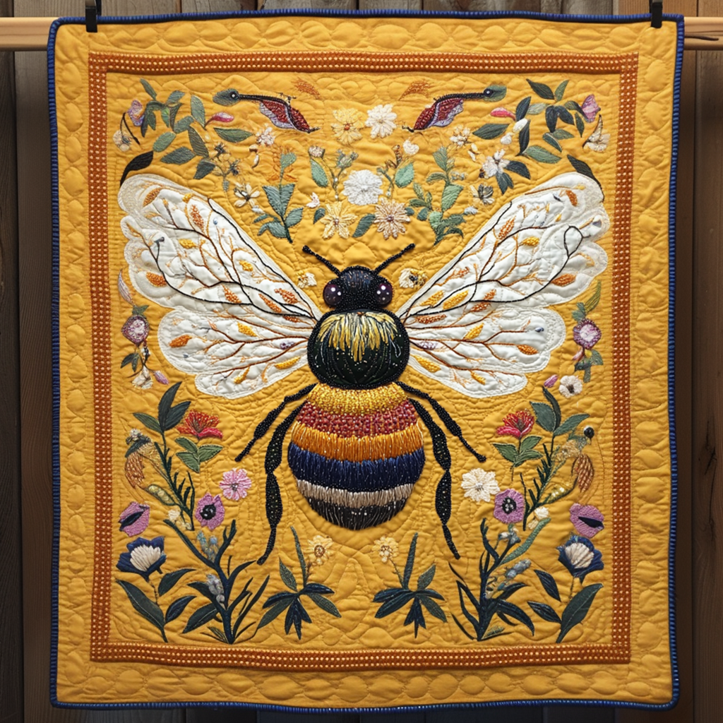 Sunshine & Bees Quilted Blanket Best King Sheet Set Awesome Bee Gifts