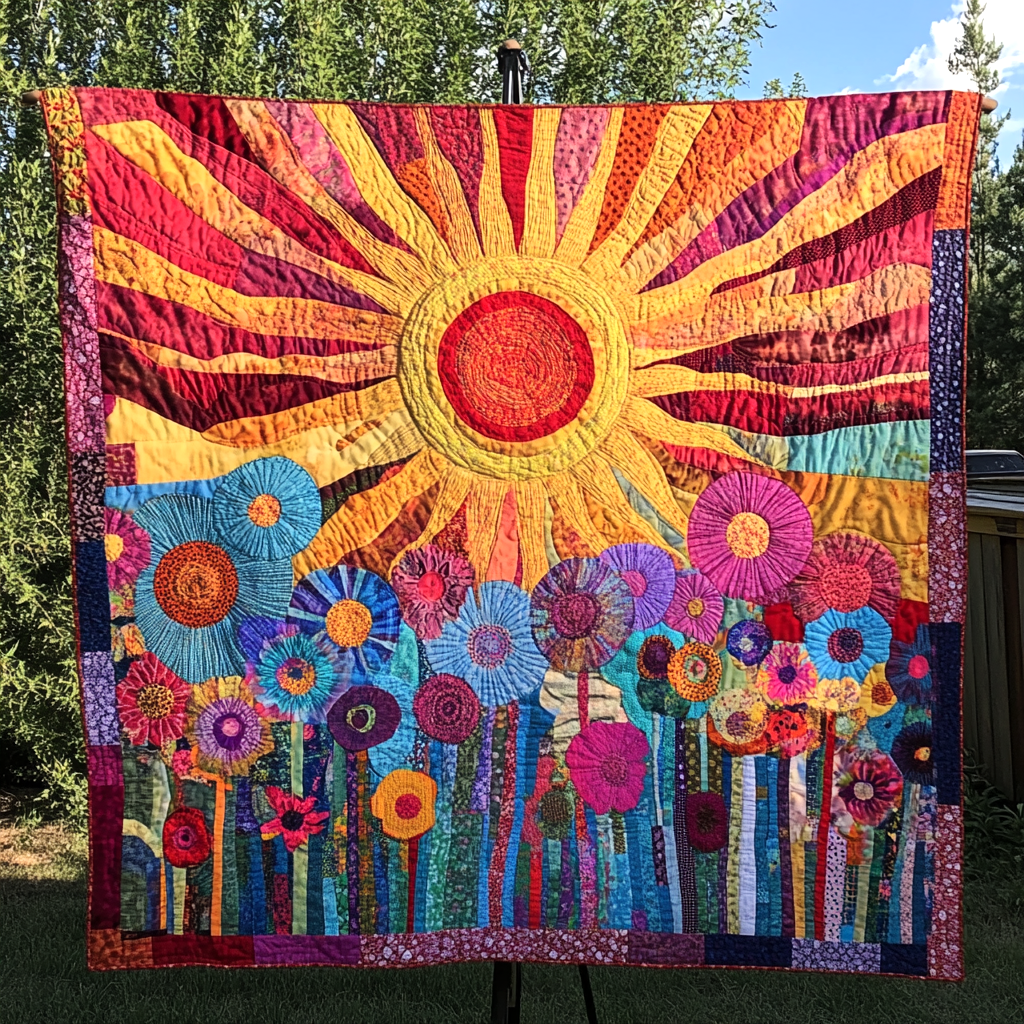 Sunshine Garden Quilted Blanket Good Sheet Sets Mother's Day Gift Ideas