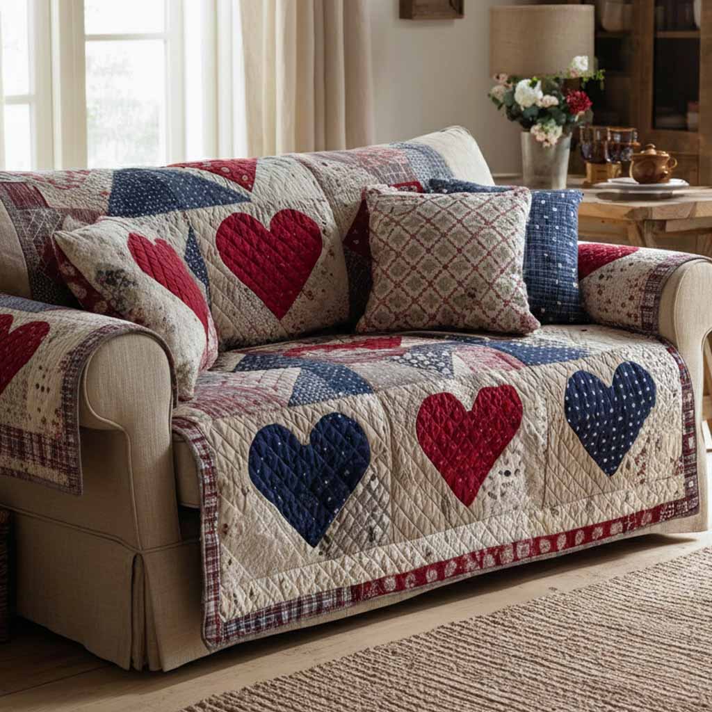 Sweet Shelter Quilted Sofa Cover Best Sofa Slipcovers Mother's In Law Gifts Mom's Day
