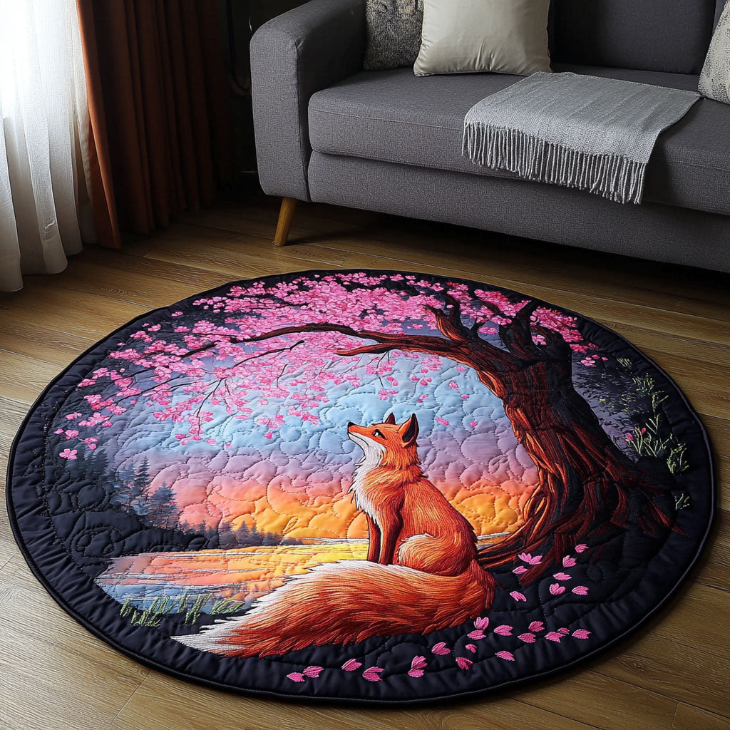 Temple Quilted Round Mat Entryway Christmas Decor Ideas Fox Gifts For Dad