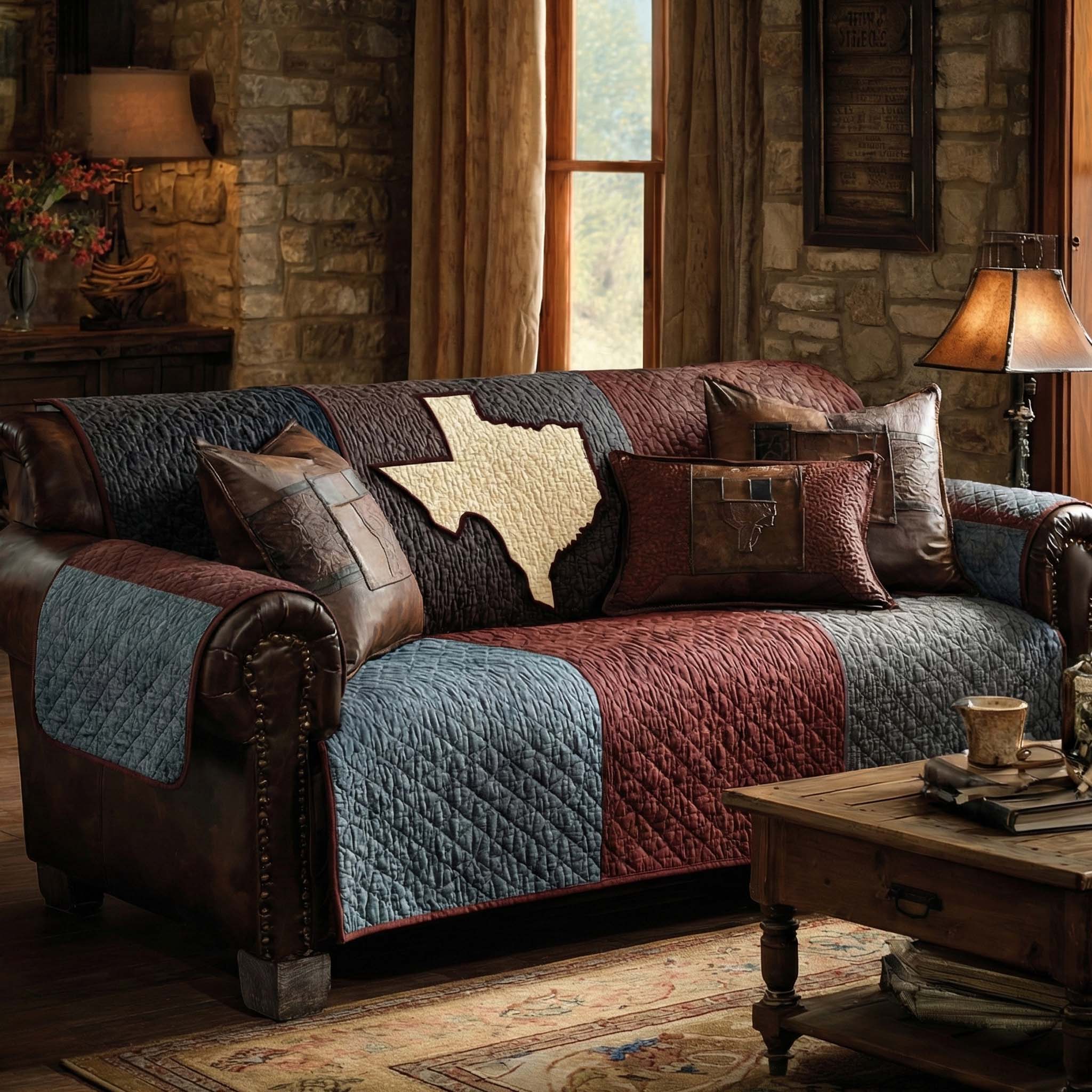 Texas Hearth Quilted Sofa Cover Best Sofa Cushion Covers Texas Gifts For Him
