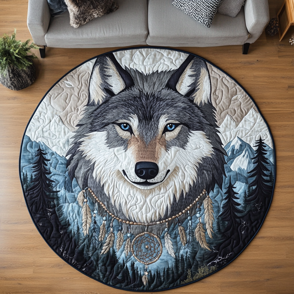 Timber Roamer Quilted Round Mat Front Door Decor Sunflower Presents Merchandise