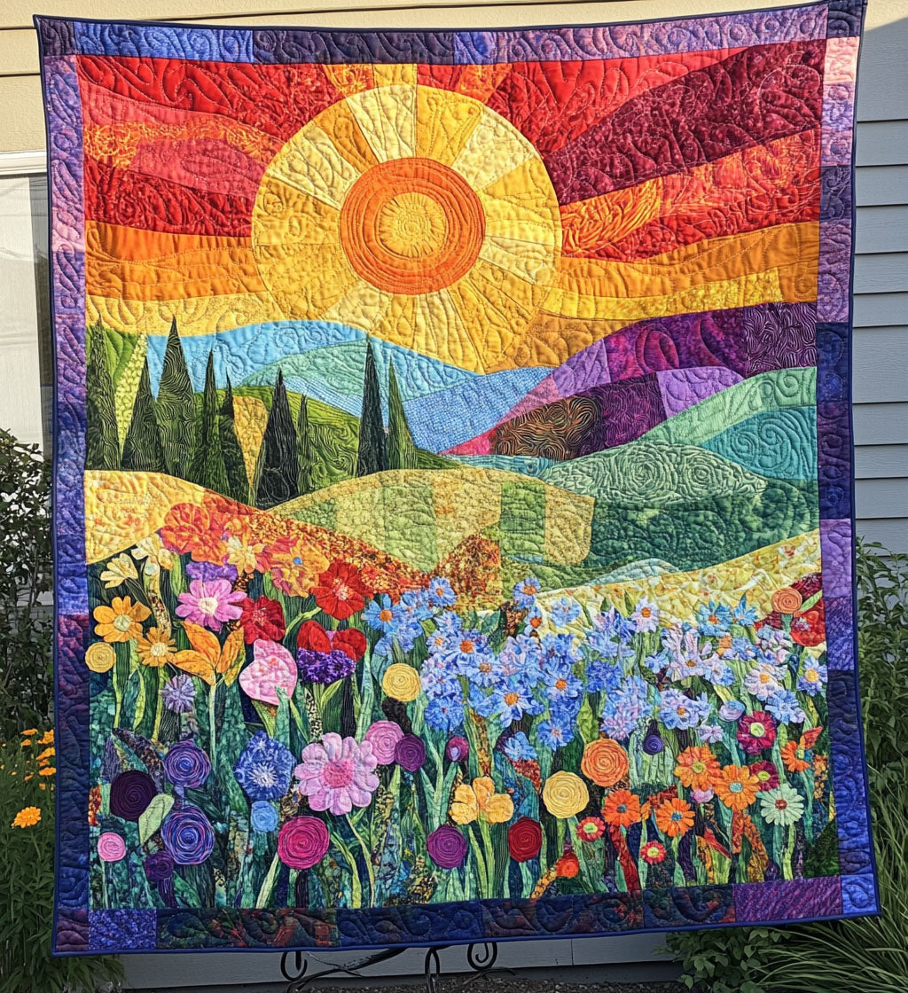 Tranquil Landscape Tapestry Quilted Blanket Best Bed Sheet Set Moms Day Gift Ideas