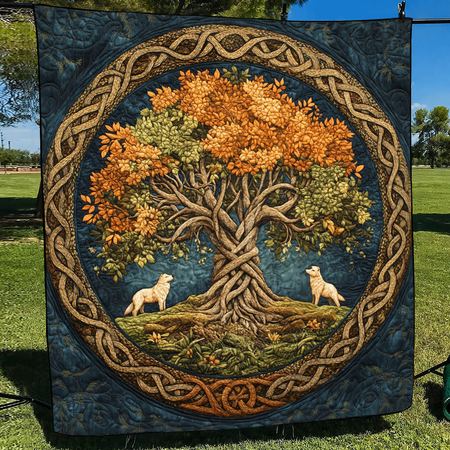 Tree Of Life Quilted Blanket Best Bedding Comforter Sets Birth Gifts For Mom