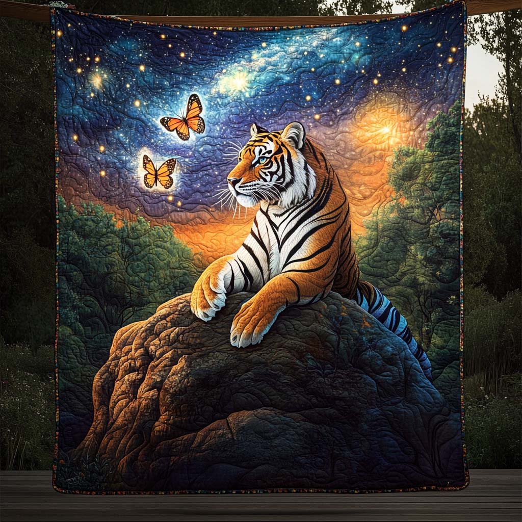 Twilight Majesty Quilted Blanket King Comforter Sets Father's Day Presents For Husband
