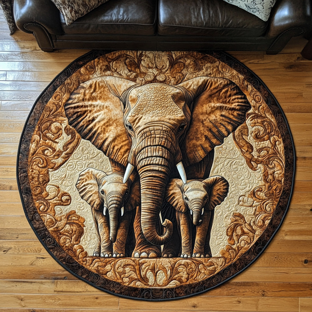 Twilight Quilted Round Mat Home Entrance Decor Ideas Gift Ideas For Farmers