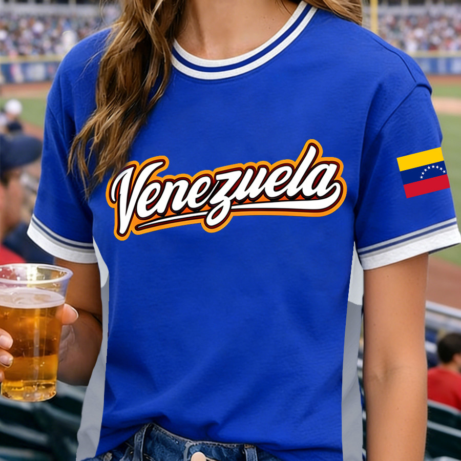 Venezuela 2026 WBC Champs T-Shirt WBC Match Clothes Unique Fan Gear