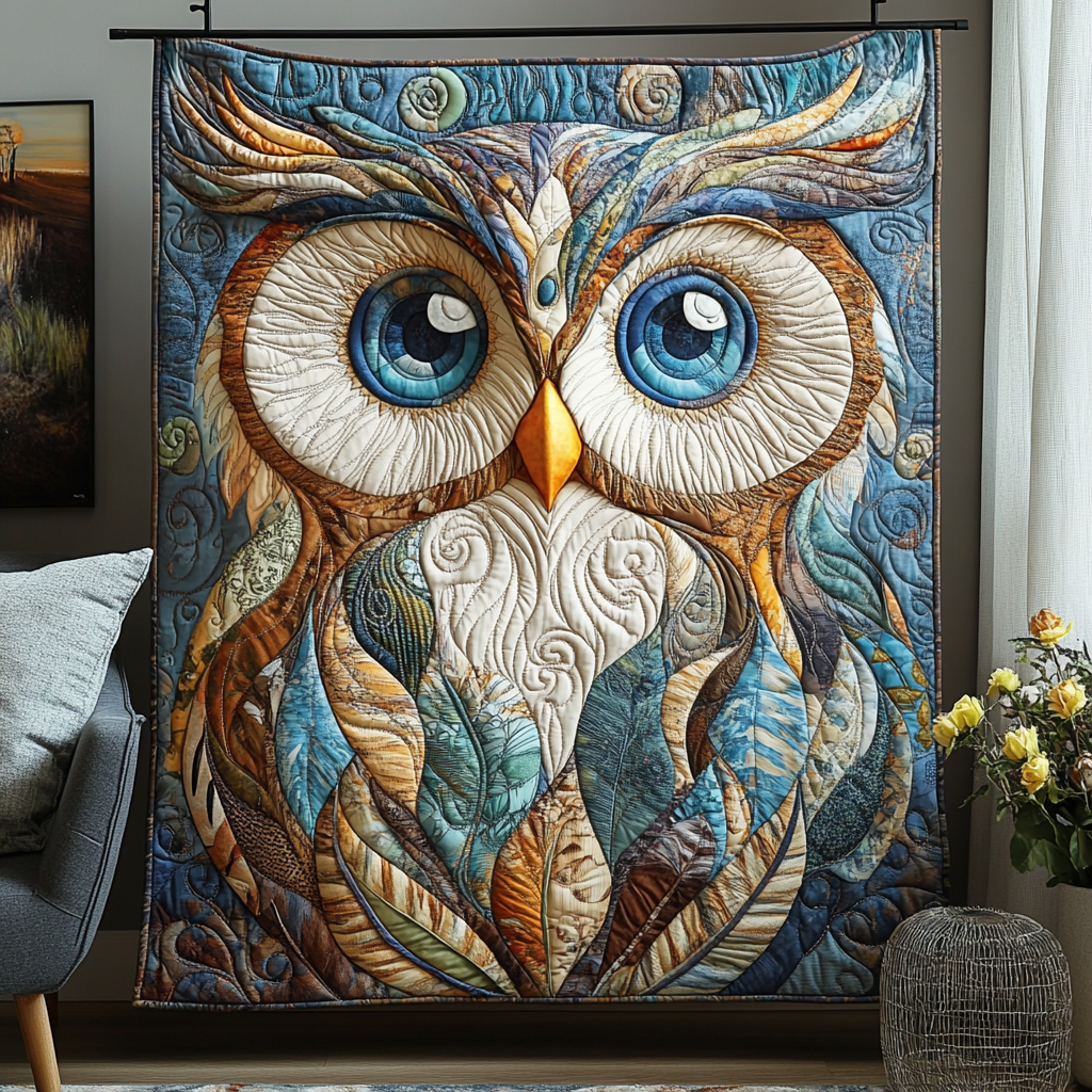 Visionary Vigil Quilted Blanket Aesthetic Room Decor 50Th Birthday Gifts For Men