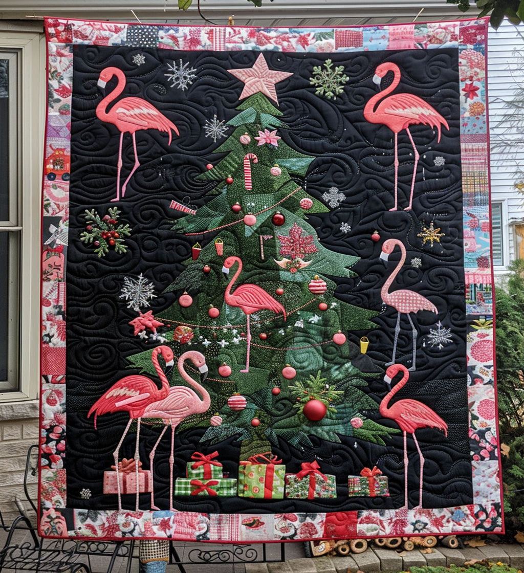Whimsical Chirstmas Tree Quilted Blanket Christmas Bedroom Decor Best Christmas Gifts For Mom