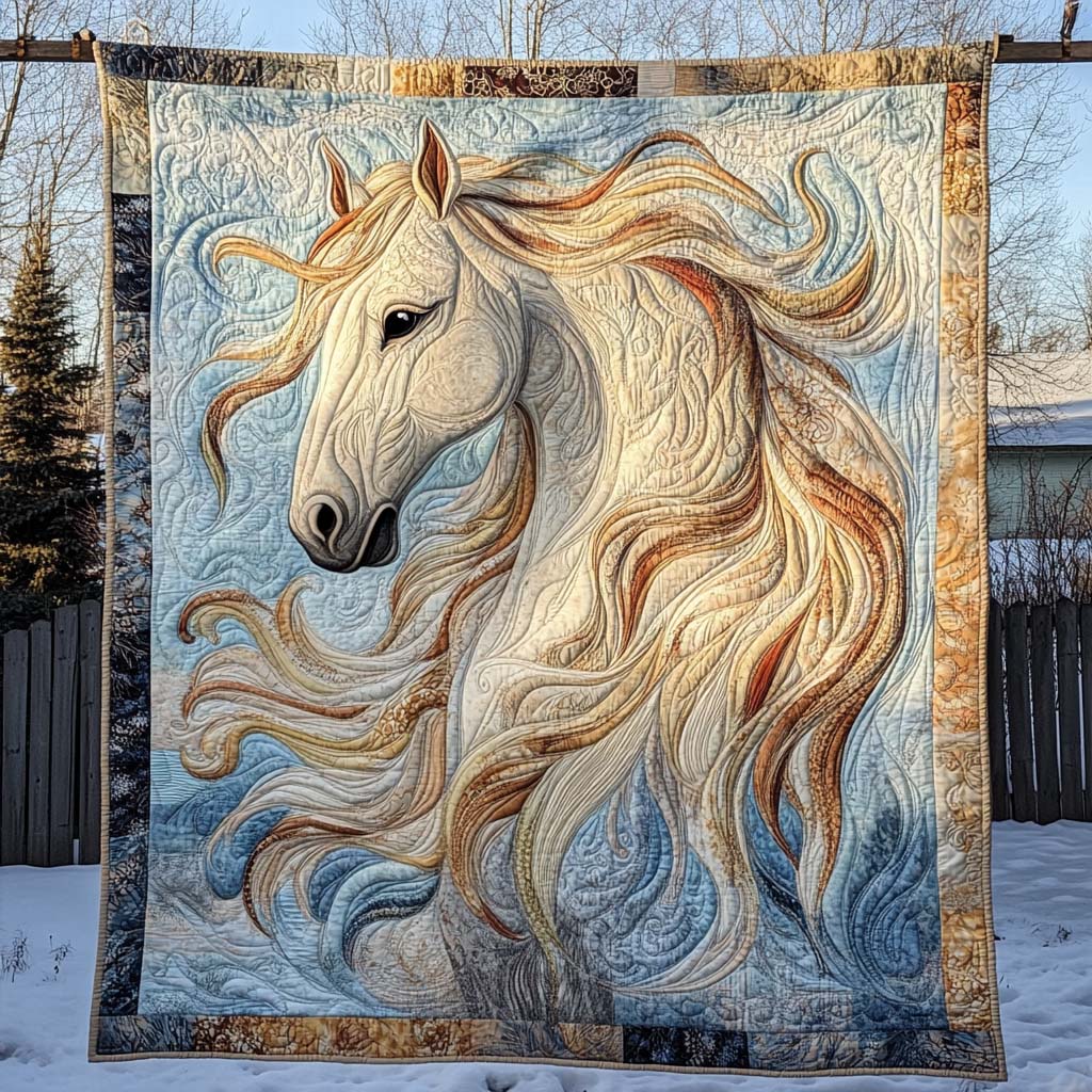Whisper Of The Winds Quilted Blanket Cool Bedroom Ideas Gift Ideas For Horse Owners