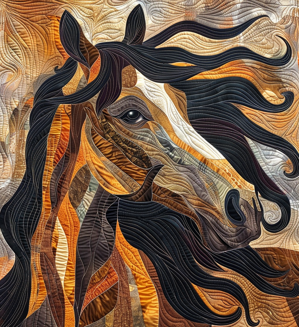 Wild Wind Horse Quilted Blanket Best King Bed Sheets Dad Fathers Day Gifts