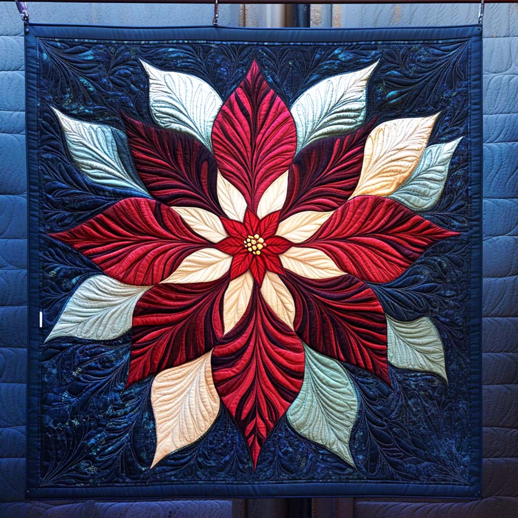 Winter Bloom Quilted Blanket Christmas Decorations For Your Room Christmas Ideas For Girlfriend