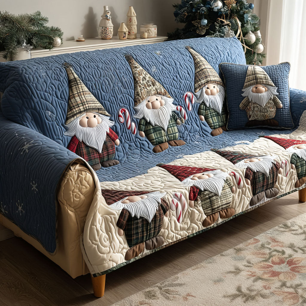 Winter Hearth Friends Quilted Sofa Cover Best Couch Slipcovers Christmas Gifts For Your Sister In Law
