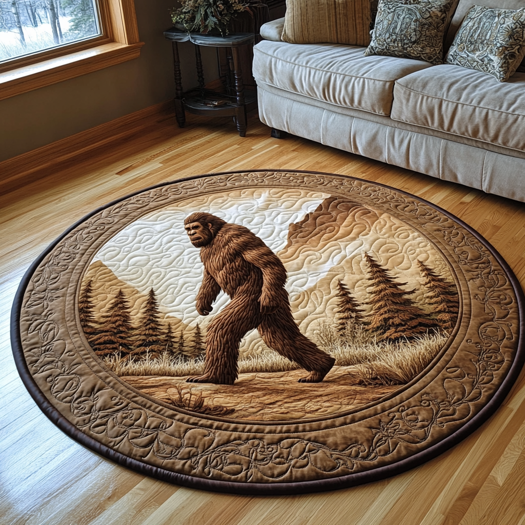Woodland Quilted Round Mat Entryway Design Ideas Fun Fall Gift Ideas