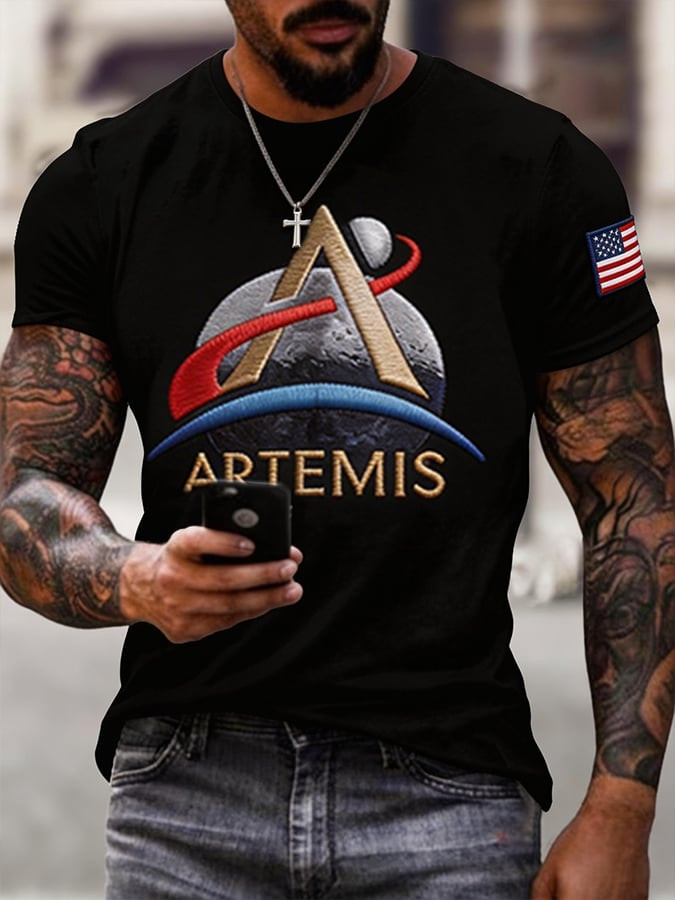 Artemis II 2026 Rocket Launch T-Shirt Space Exploration Fan Apparel Gift For Space Lover