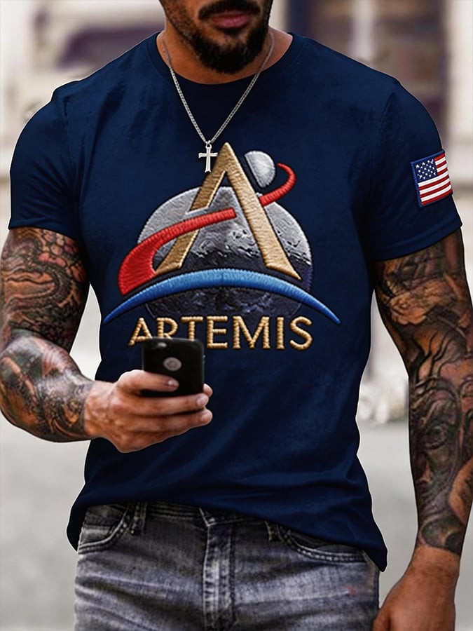 Artemis II 2026 Rocket Launch T-Shirt Space Exploration Fan Apparel Gift For Space Lover - Image 2