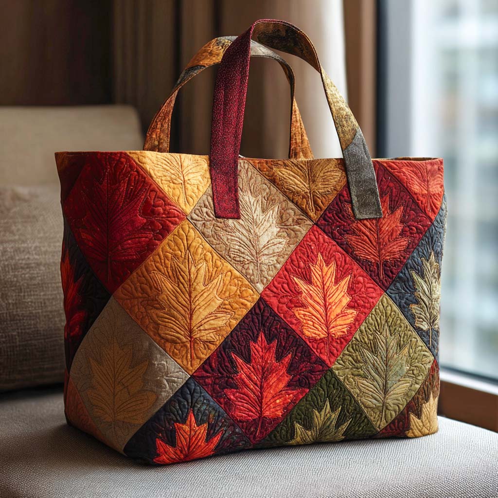 Autumn Bliss Quilted Tote Bag Most Popular Tote Bags Sunflower Gifts For Grandma