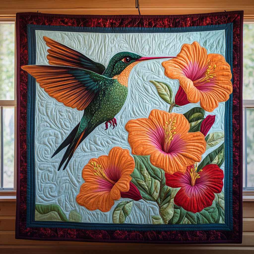 Blazing Nectar Quilt Luxury Quilt Blanket for Elegant Home Decor