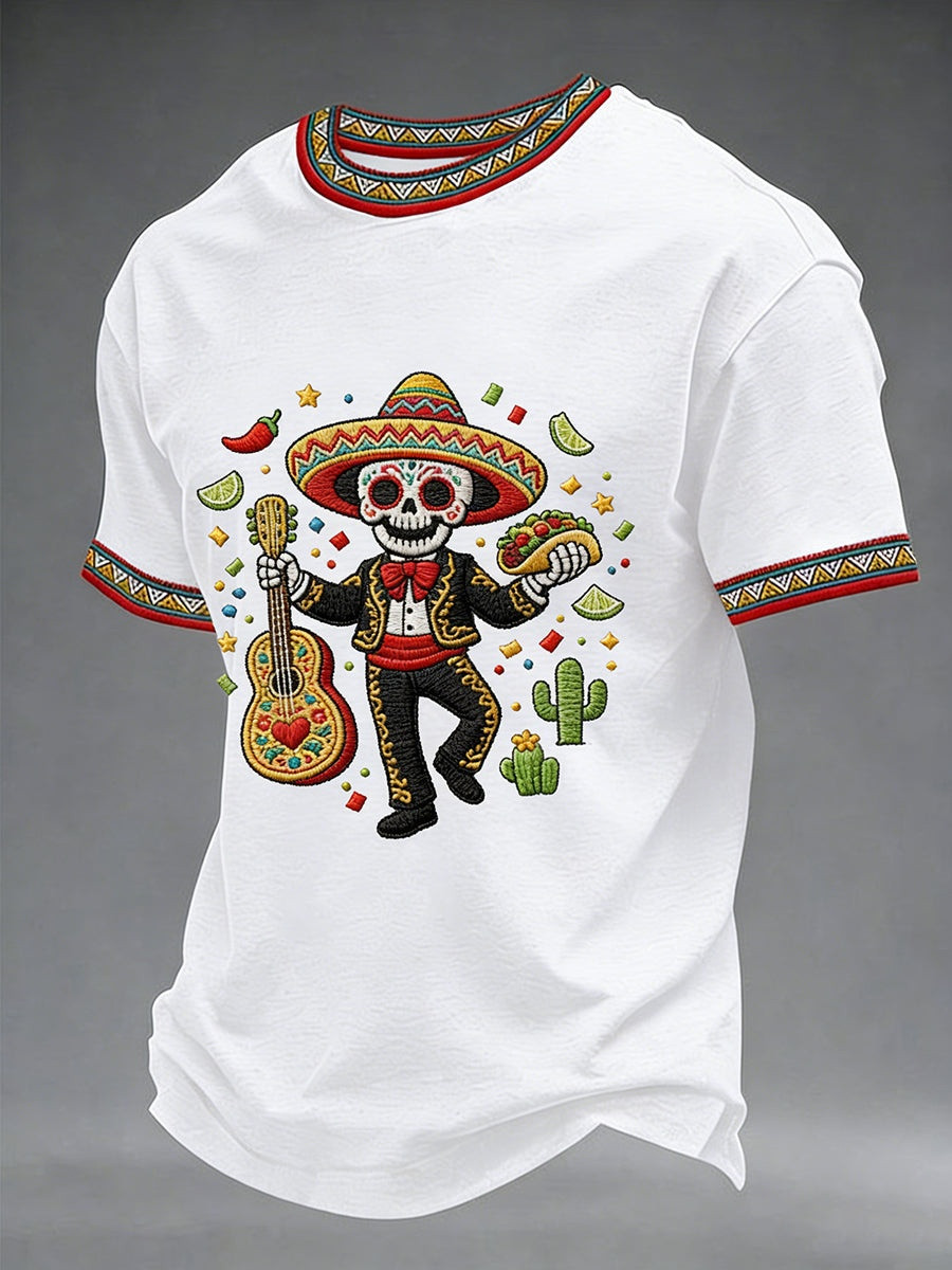 Cinco de Mayo Celebration T-Shirt Mexican Party Skeleton CLothing BEst Gift Ideas