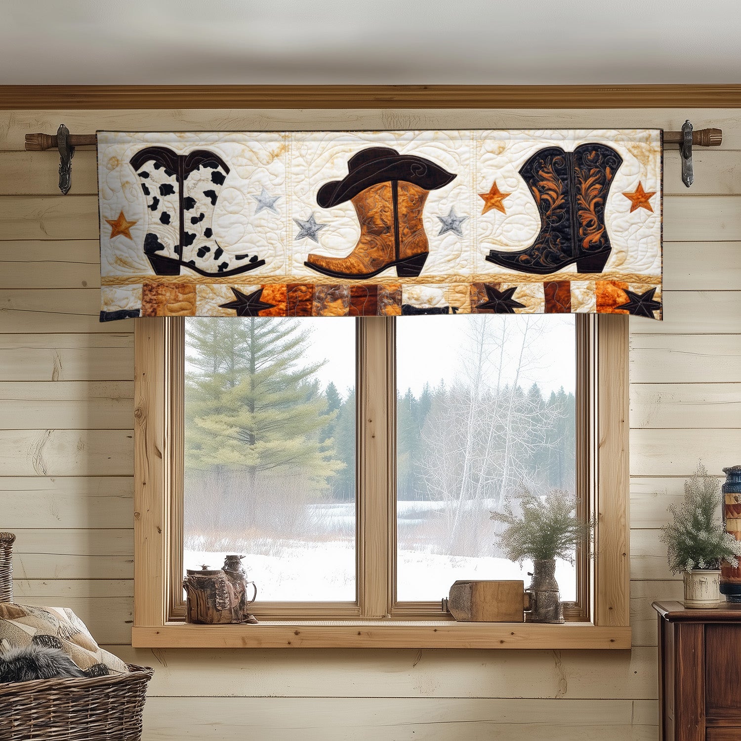 Cowboy Charm Quilted Valance Entryway Design Ideas Cowboy Boyfriend Gifts