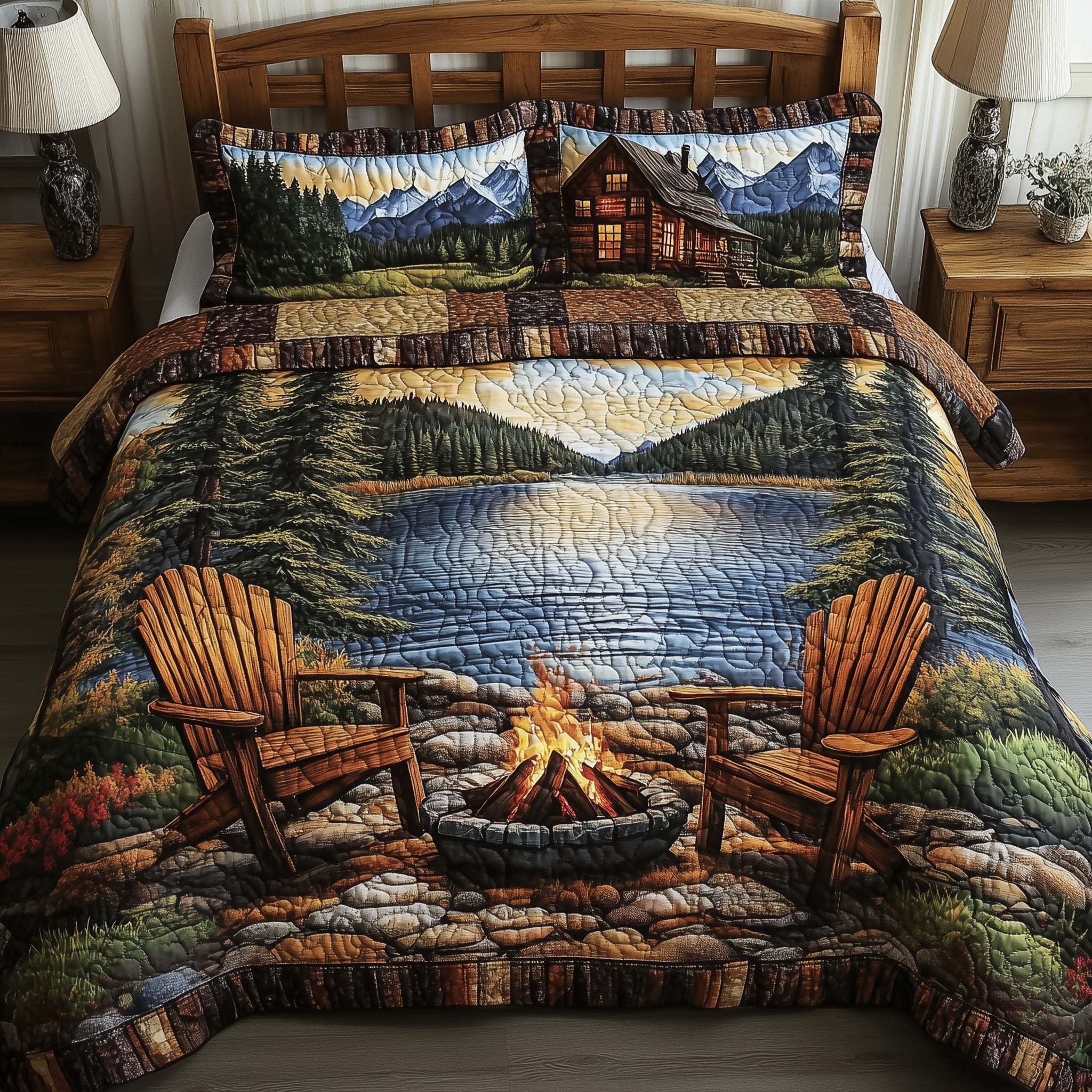 Cozy Harmony Quilted Bedding Set Best Bedding Sets Perfect Father's Day Gifts
