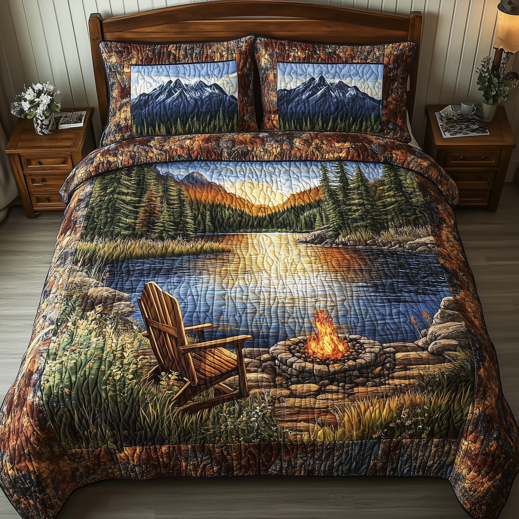 Cozy Harmony Quilted Bedding Set Unusual Bed Sheets Top 10 Father's Day Gifts
