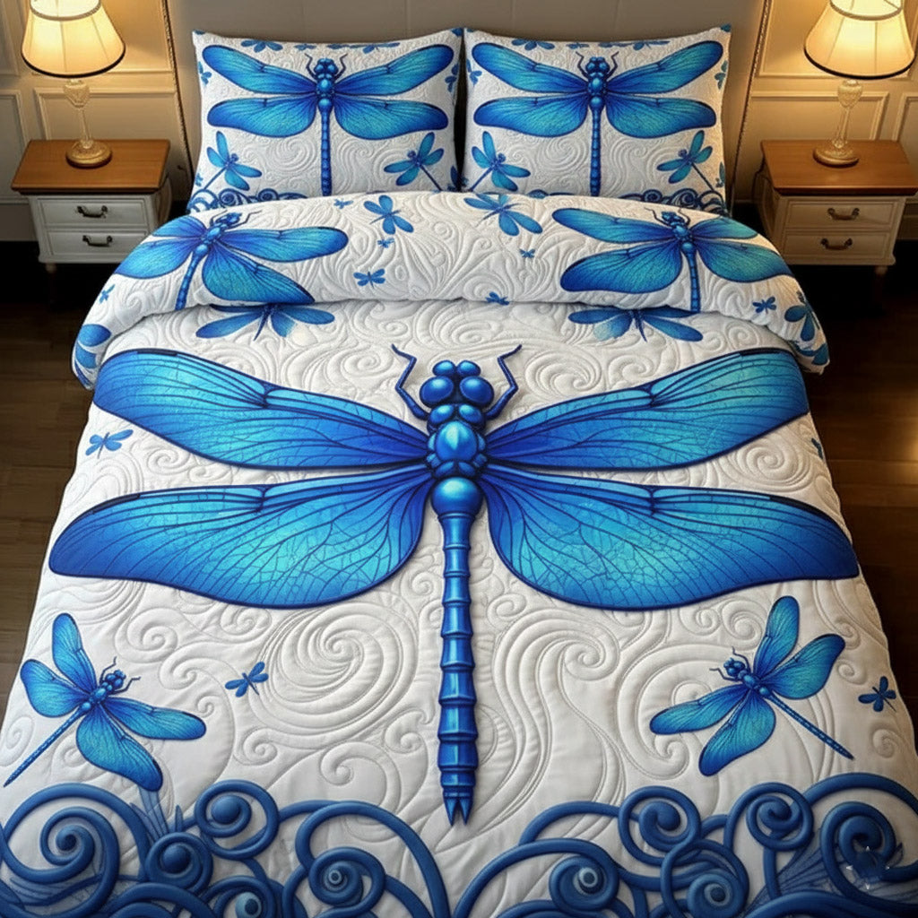Dragonfly Quilted Bedding Set Cool Bedroom Ideas Best Dragonfly Christmas Gifts
