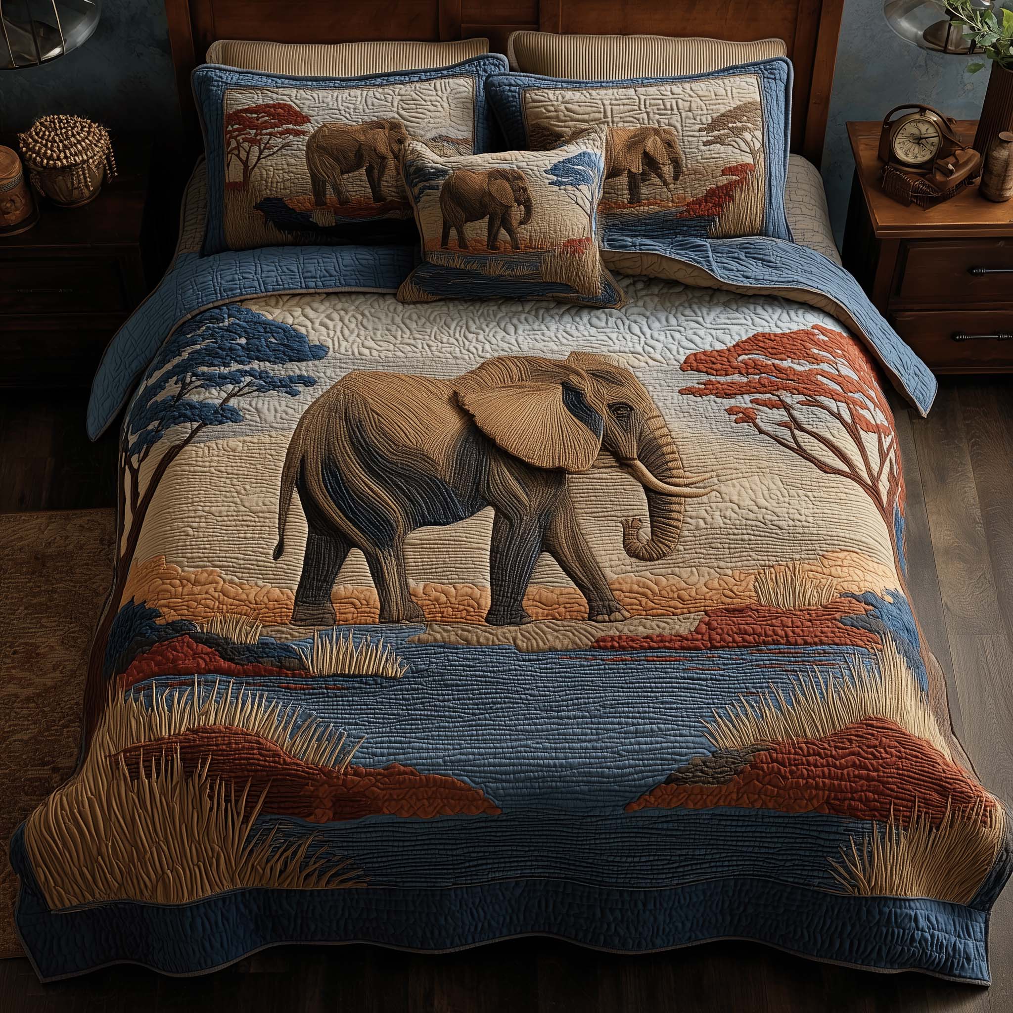 Elephant Quilted Bedding Set Nice Bedding Sets Best Elephant Gifts Women