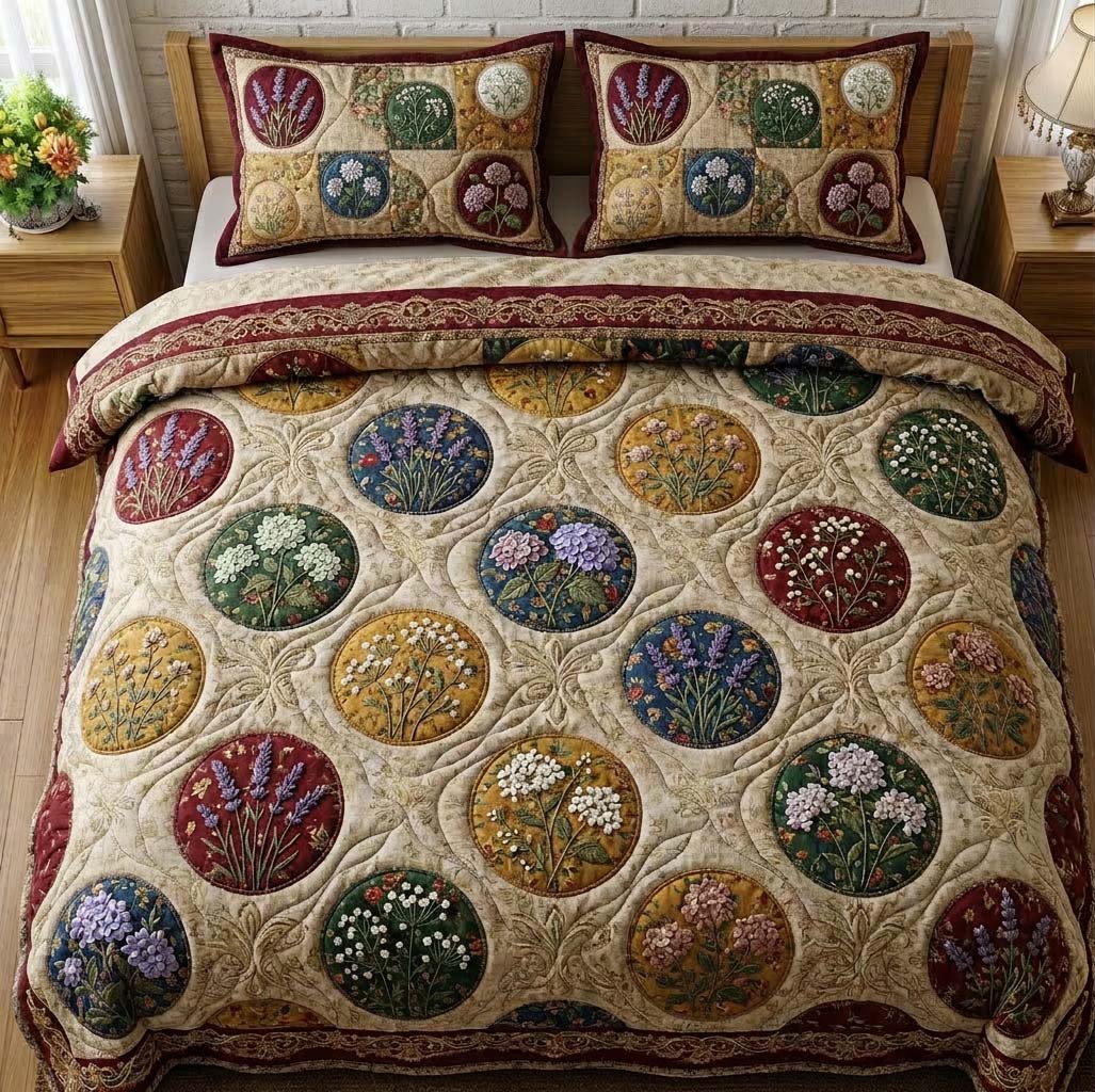 Flower Patchwork Quilted Bedding Set Best Sheet Sets Mother's Day Gifts For For Mom From Daughter