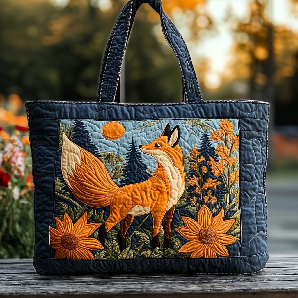 Fox Bliss Quilted Tote Bag Best Totes Fox Best Christmas Gifts