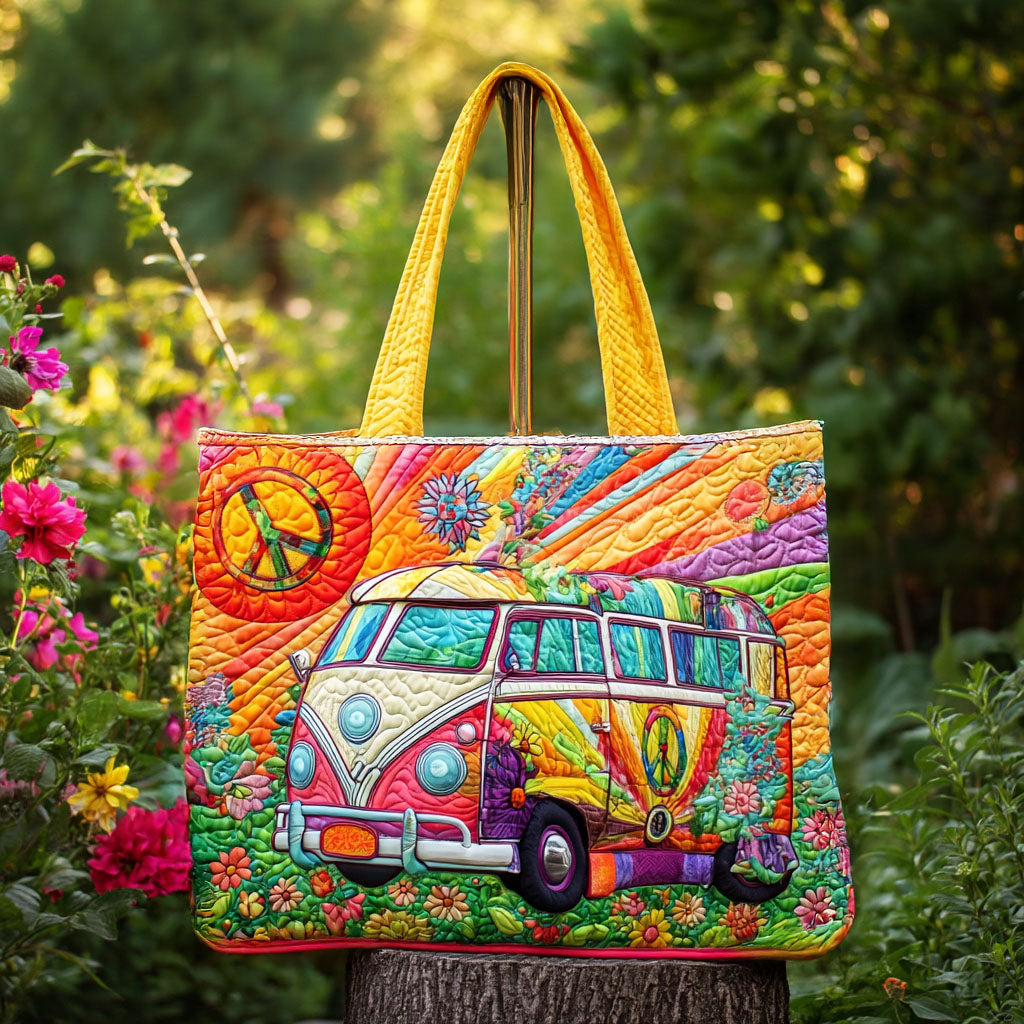 Freedom Echo Quilted Tote Bag Best Totes For Women Hippie Presents