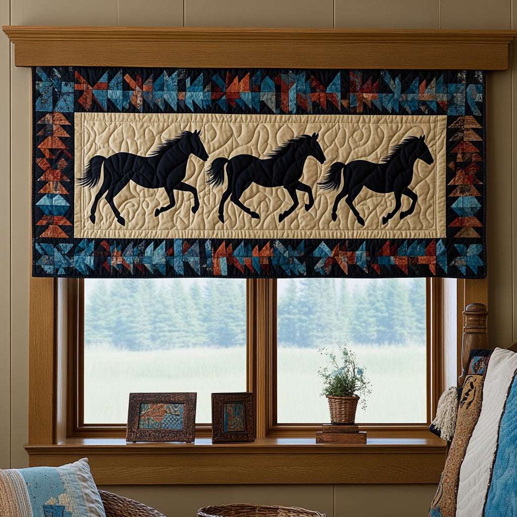 Frontier Dreams Quilted Valance Christmas Entryway Decor Great Christian Gifts