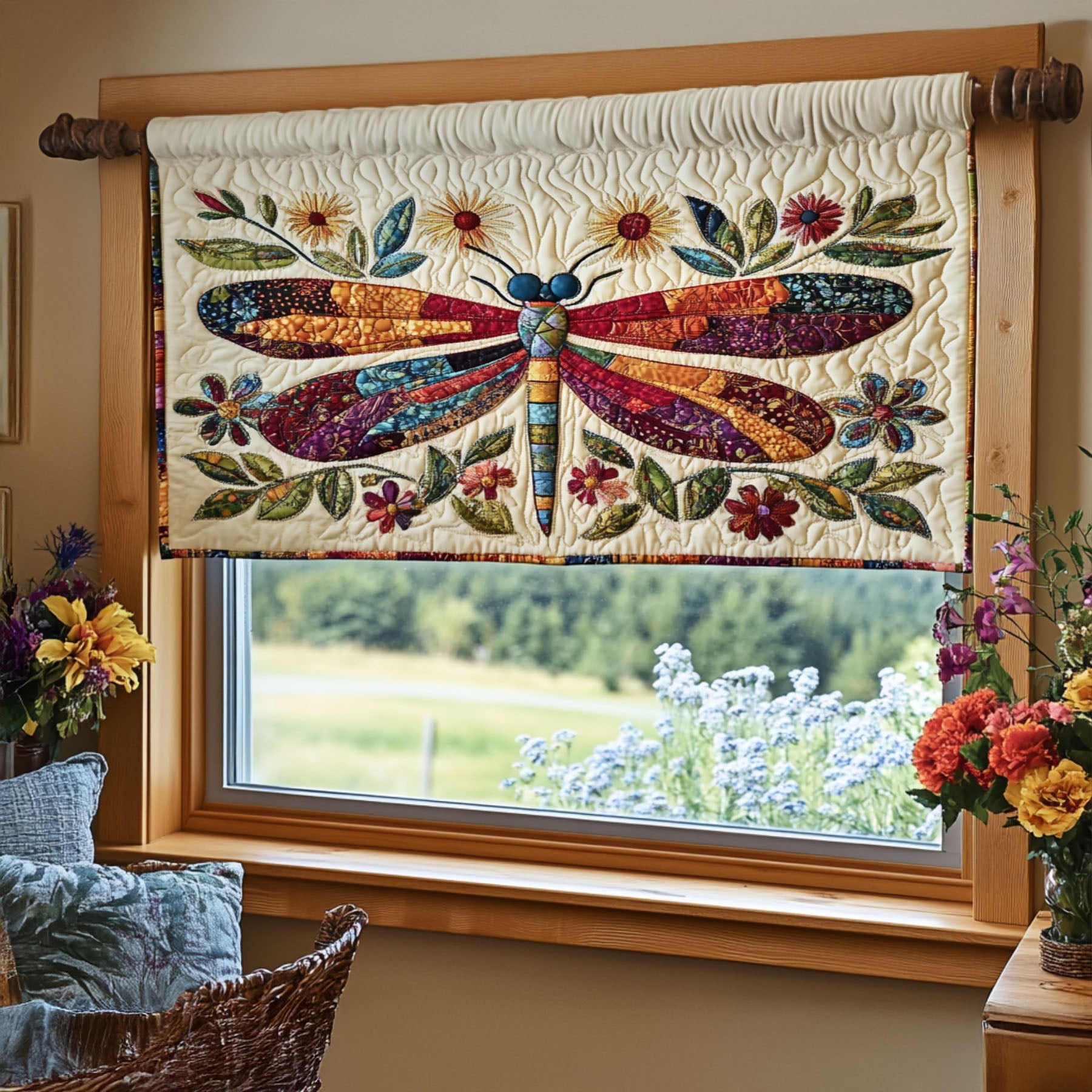 Gentle Breeze Quilted Valance Foyer Decor Ideas Presents For Dragon Lovers