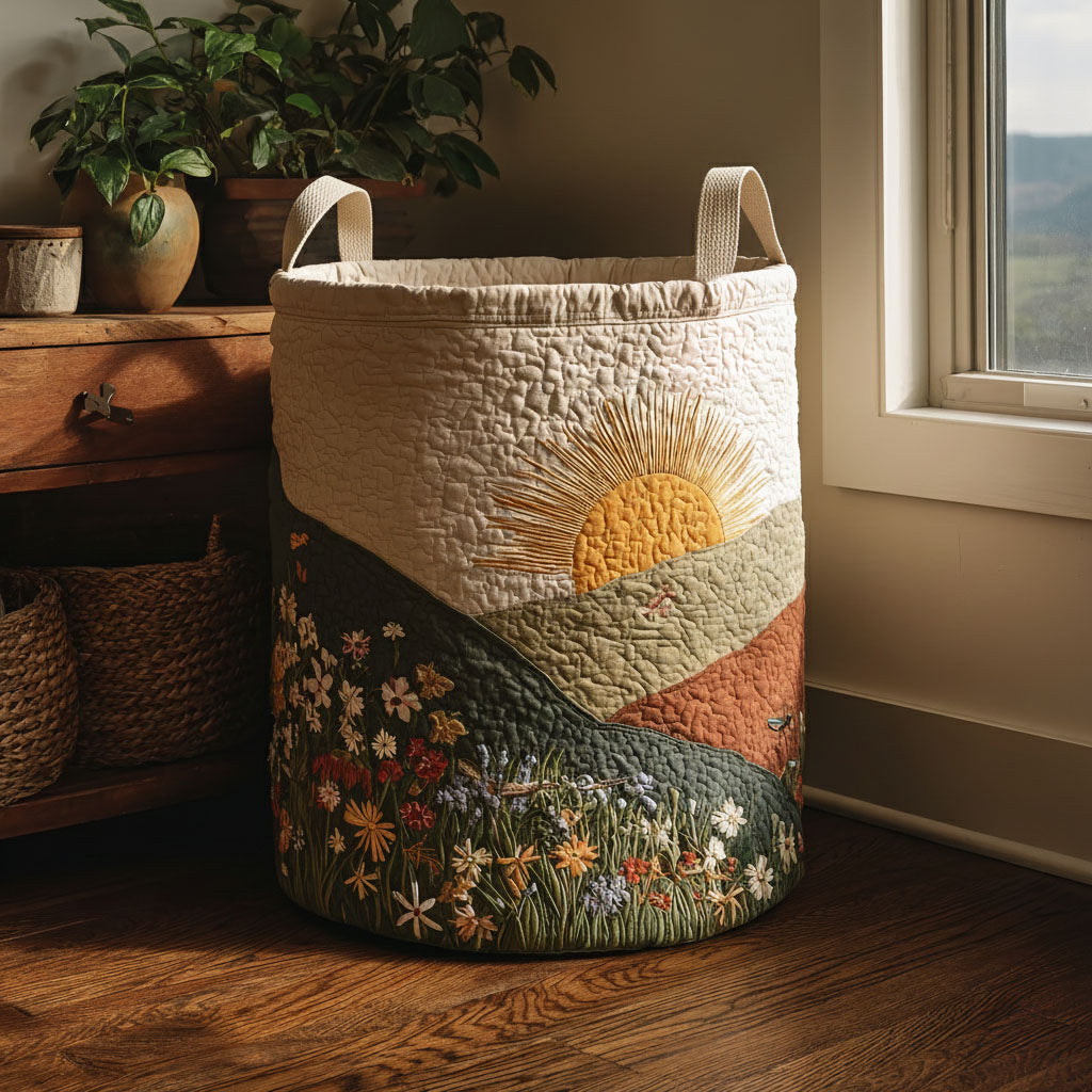 Golden Hills Quilted Laundry Basket Storage Bins Best Gifts For Mothers