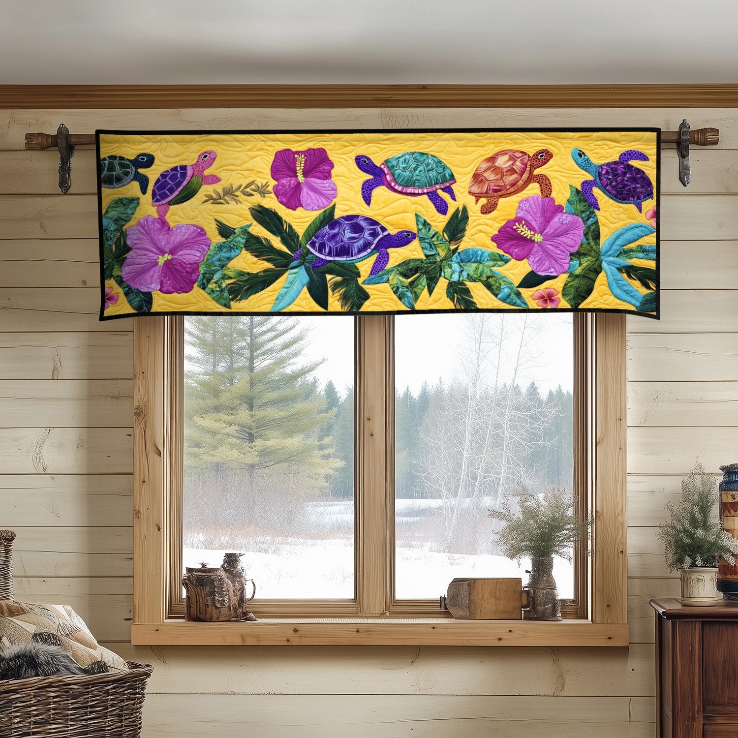 Golden Reef Quilted Valance Entryway Rug Ideas Turtle Lover Christmas Present Ideas For Mom