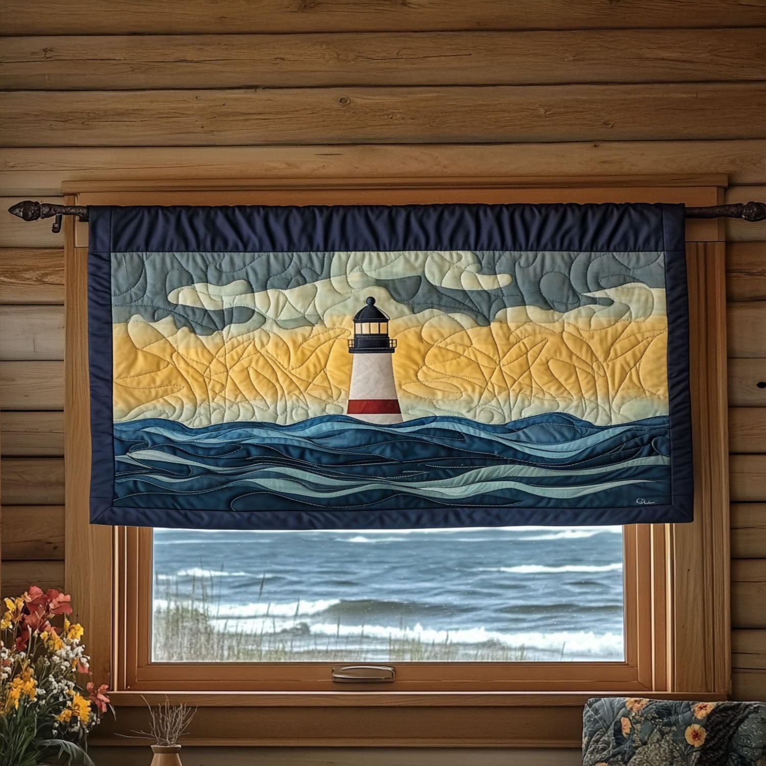 Harbor Haven Quilted Valance Front Door Idea Presents For Ocean Lovers