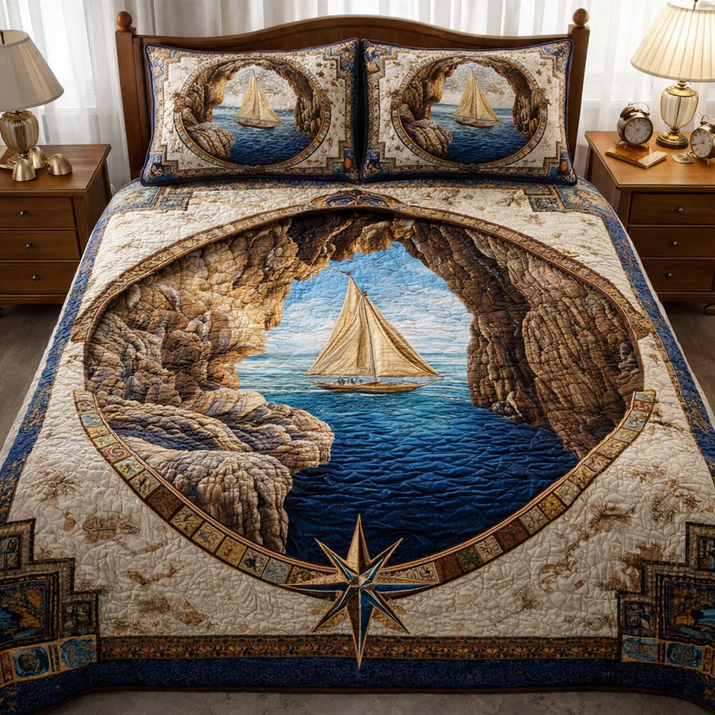 Hidden Cove Quilted Bedding Set Best Sheet Sets Meaningful Father's Day Gifts