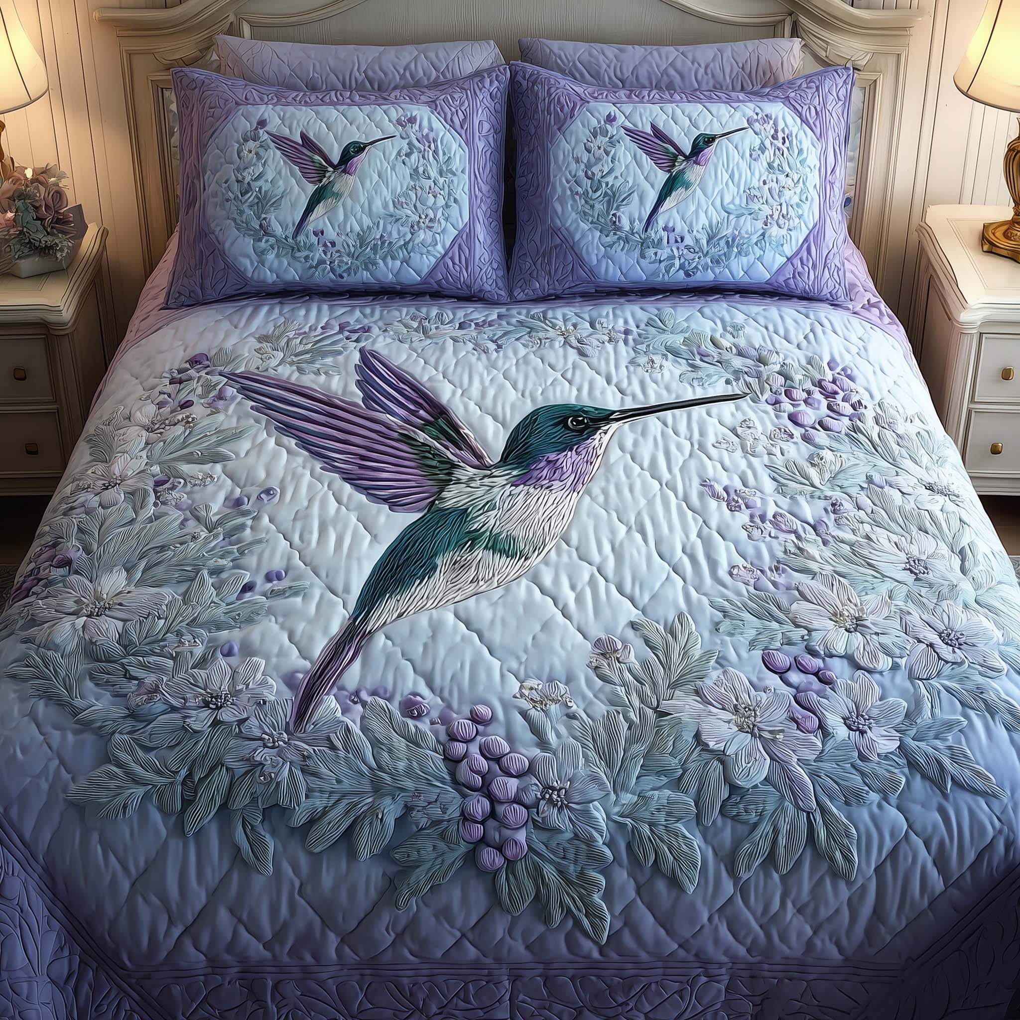 Hummingbird Heaven Quilted Bedding Set Great Bed Sets Mardi Gras Gift Shop