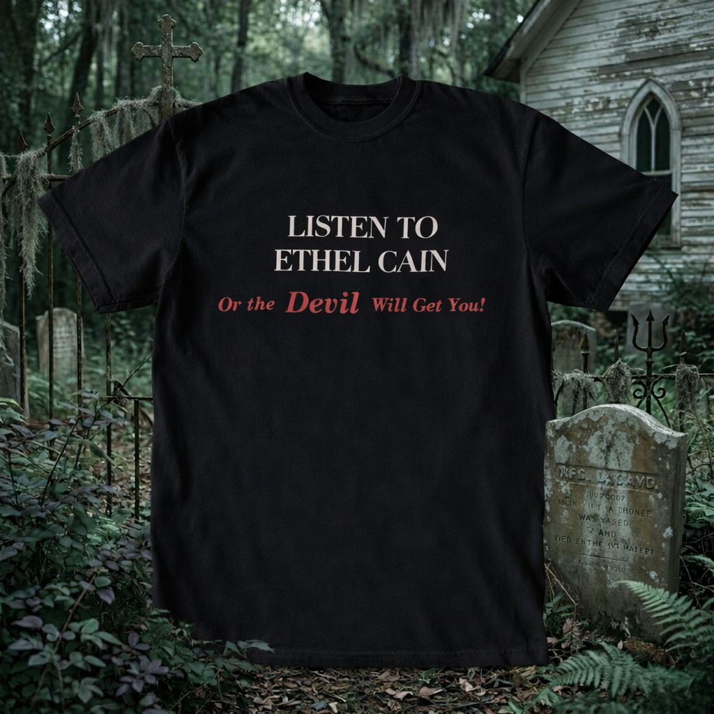 Listen To Ethel Cain Or The Devil Will Get You T-Shirt Ethel Cain Coachella 2026 Merch Fans Gear