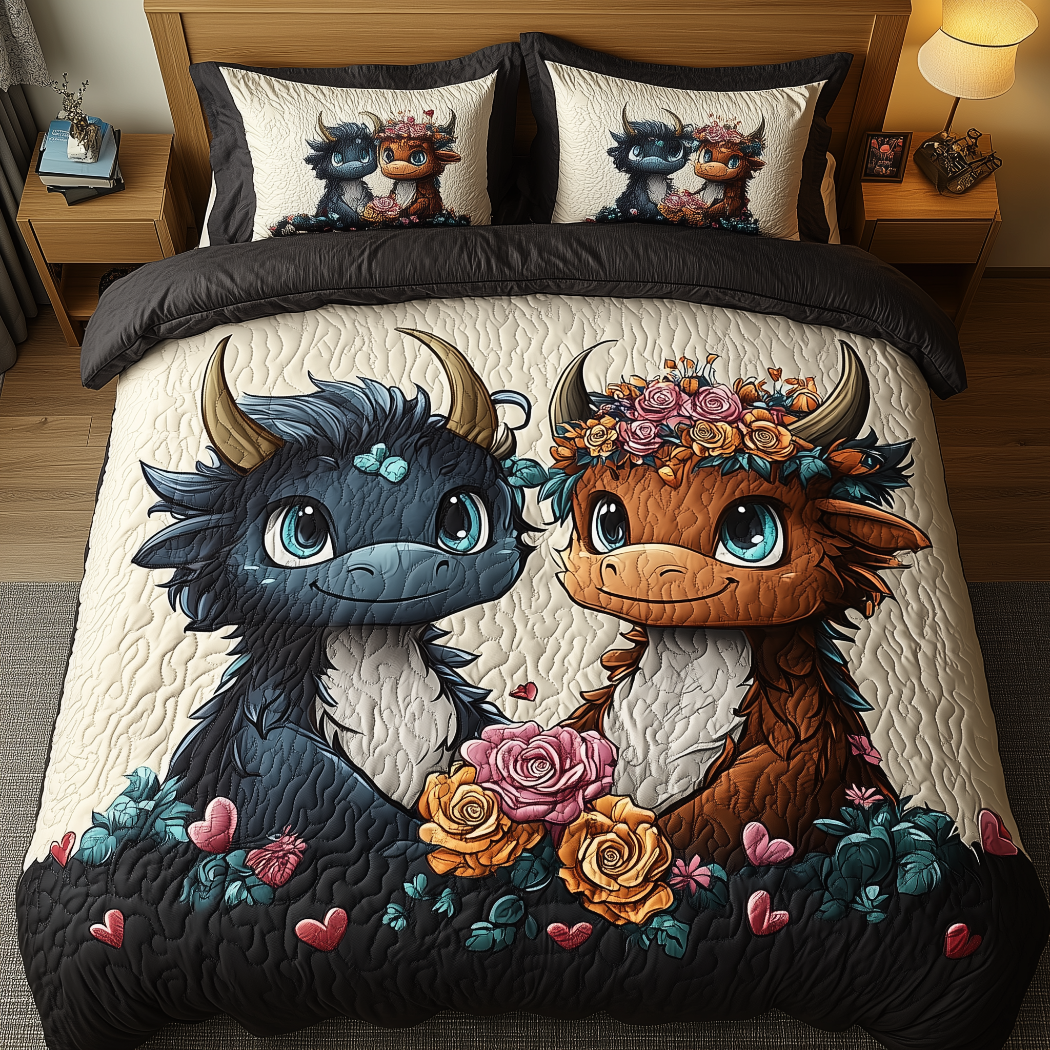 Love in a Tub Quilted Bedding Set Best Bedsheets Great Engagement Gifts