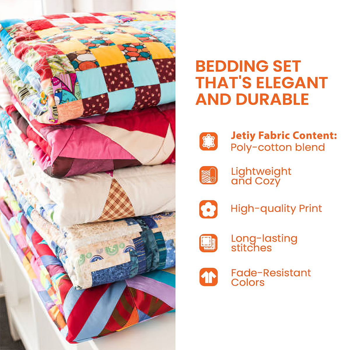Majestic Bald Eagle Quilted Bedding Set Bed Bedding Set Patriotic Eagle Gifts For Men