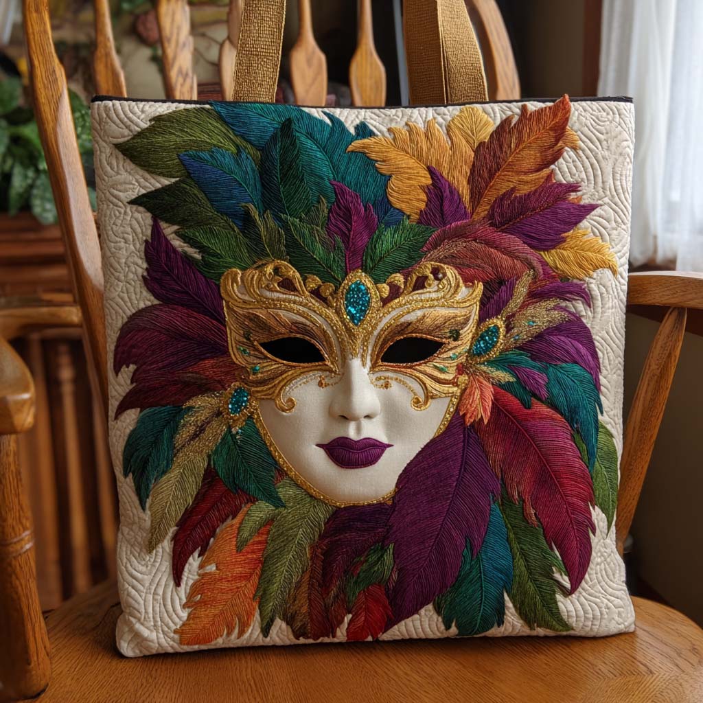 Mardi Spark Quilted Tote Bag Best Totes Mardi Gras King Gifts