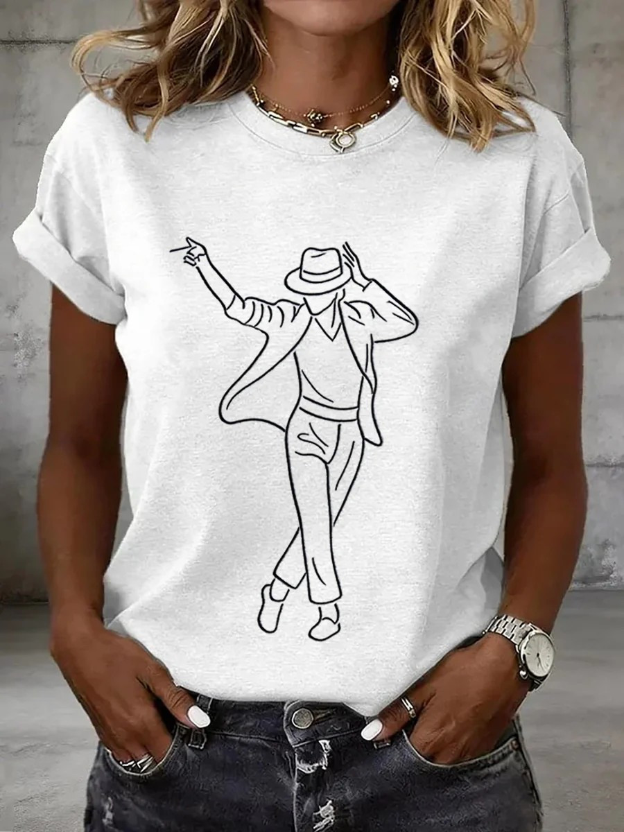Michael Jackson Michael Movie 2026 T-Shirt MJ Legendary King Of Pop Merch Gift For MJ Fans - Image 2
