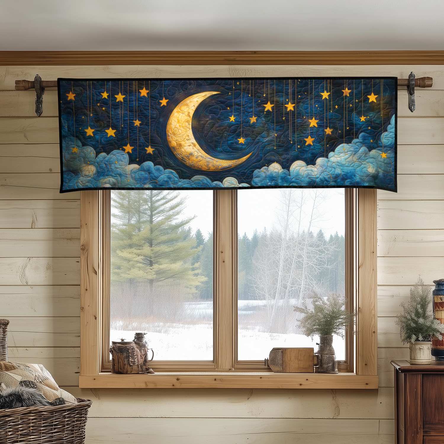 Nebula Wonders Quilted Valance Entryway Decor Best Christmas Gifts For Mother In Law