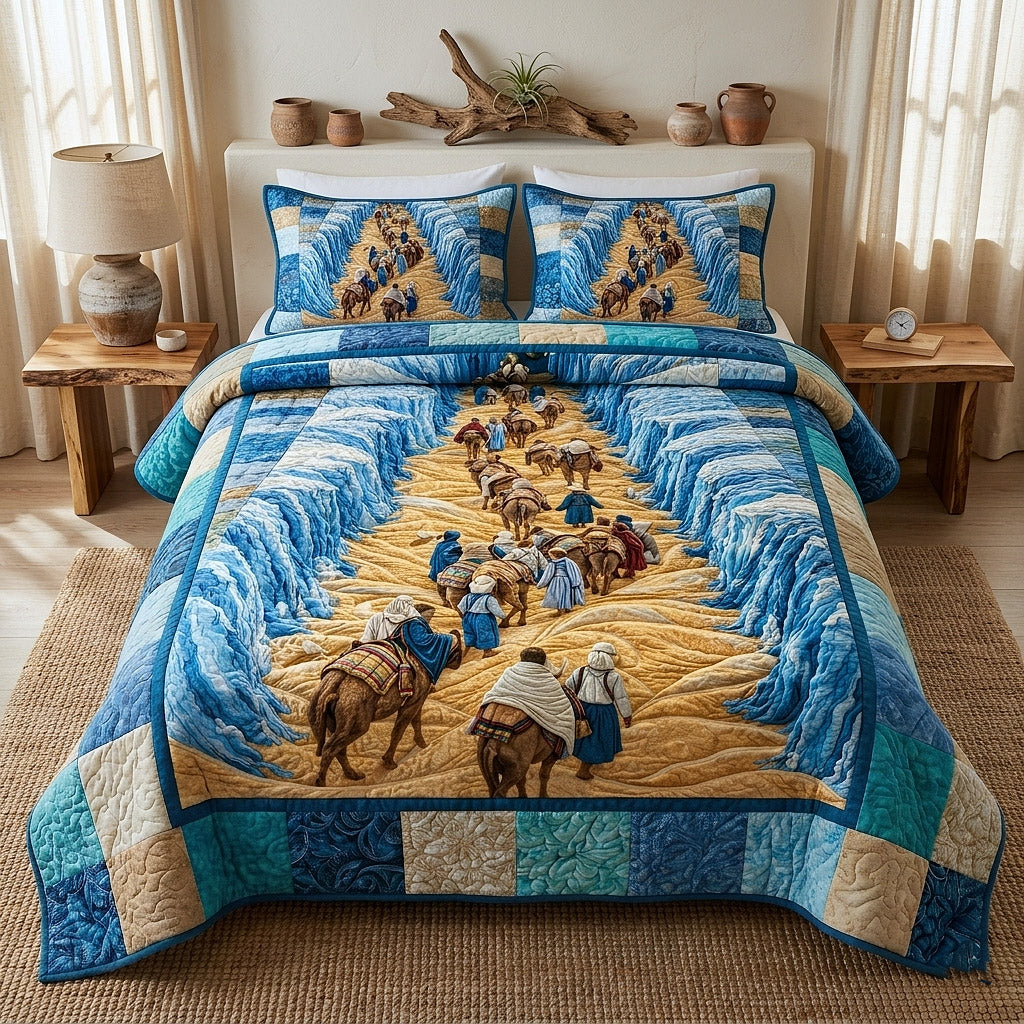 Passover Heritage Quilted Bedding Set Bedroom Decor Best Passover Gifts