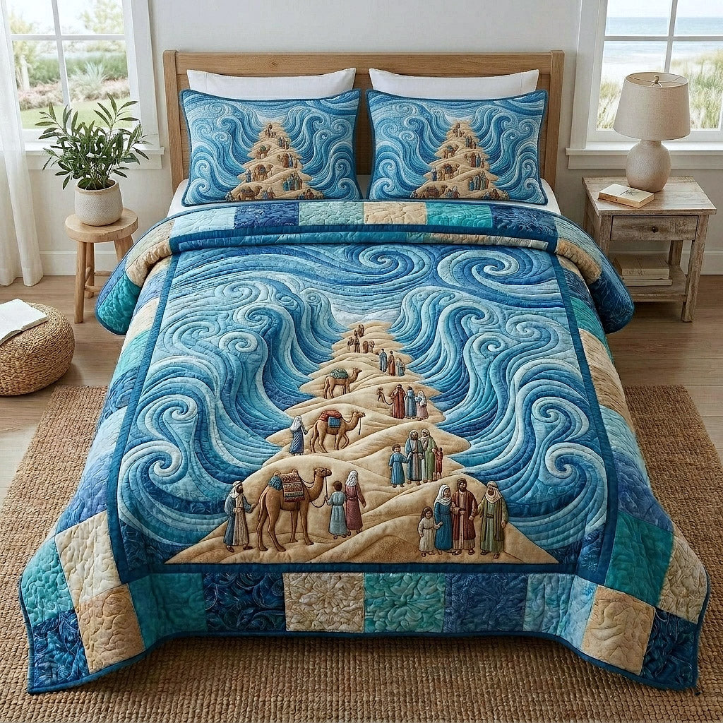 Passover Heritage Quilted Bedding Set Bedroom Decorations Jewish Passover Gifts