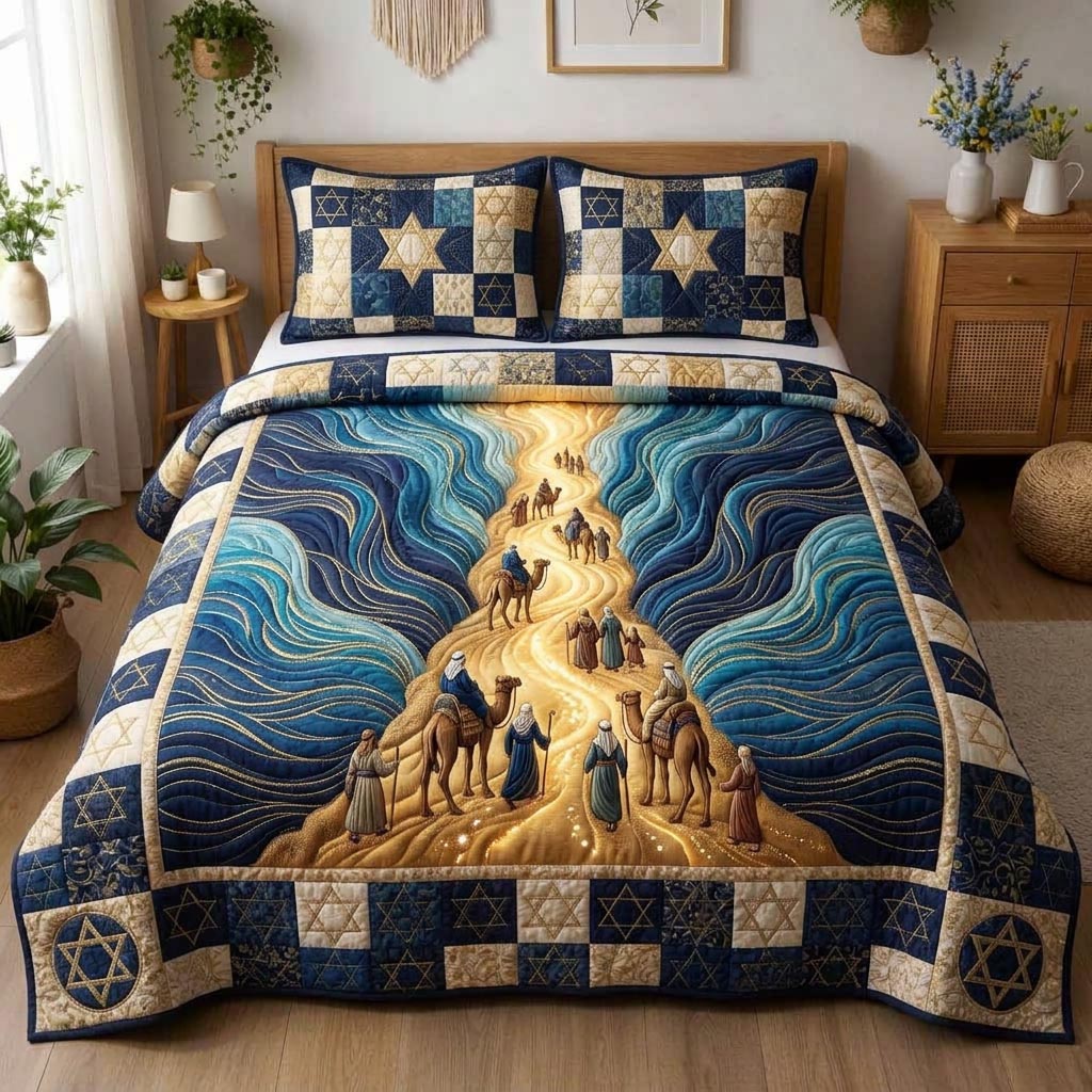 Passover Table Quilted Bedding Set Nice Bedding Sets Passover Gifts