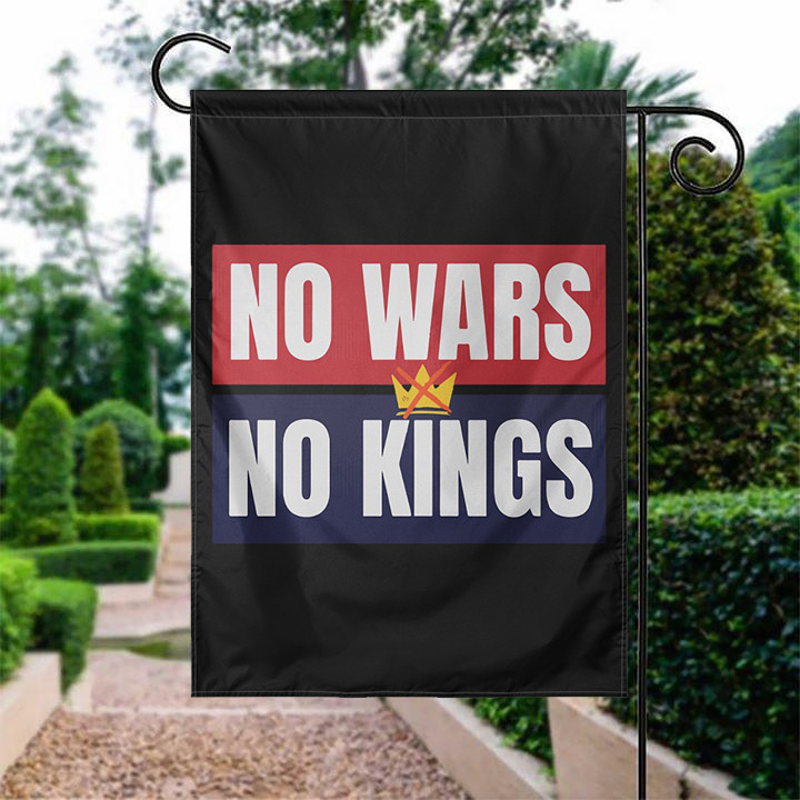 Patriotic No Wars No Kings Flag Anti Trump Merch Best Gift Ideas For Patriots