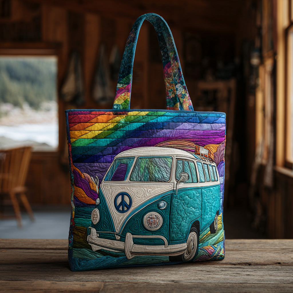 Retro Motion Quilted Tote Bag Work Totes For Women Great Mothers Day Gift