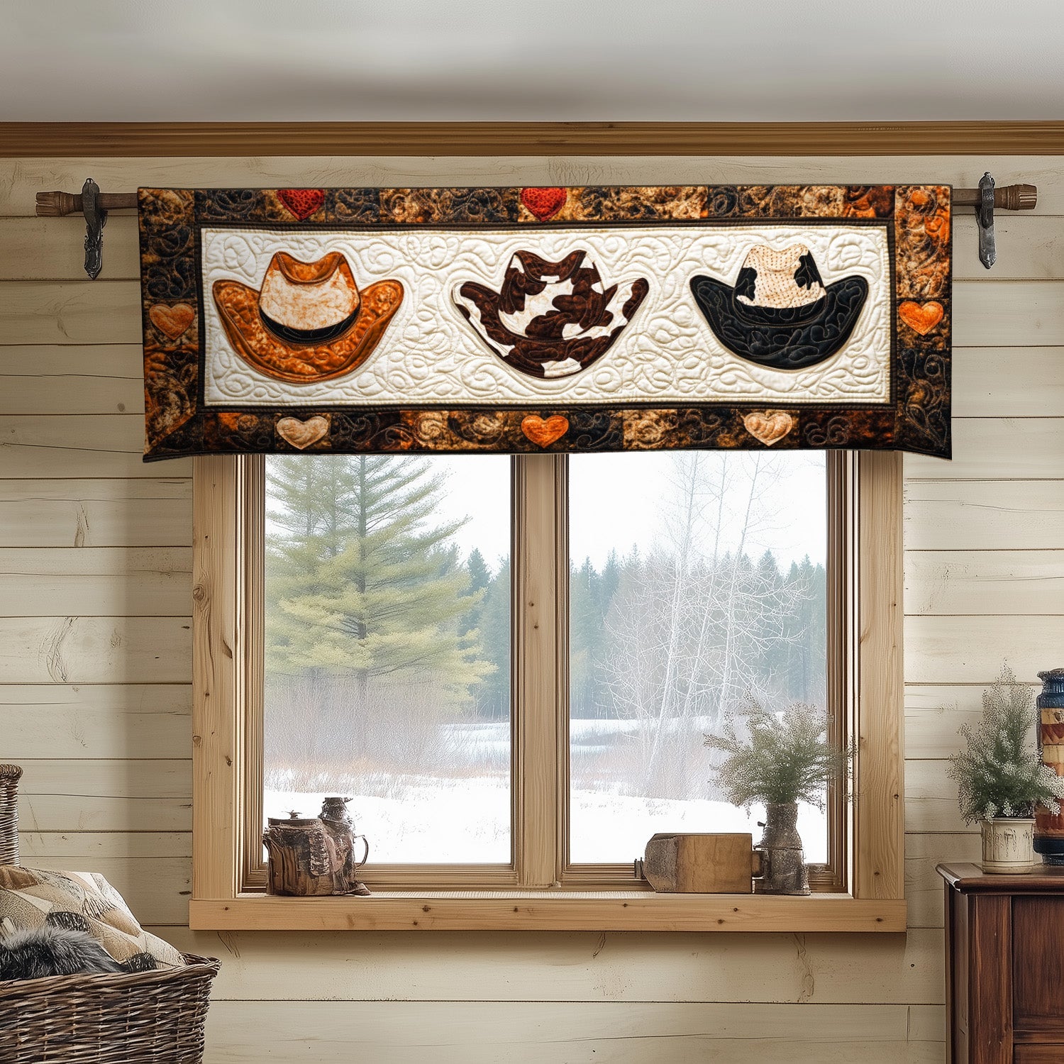 Rustic Boots Quilted Valance Front Door Entryway Ideas Cowboys Christmas Gifts